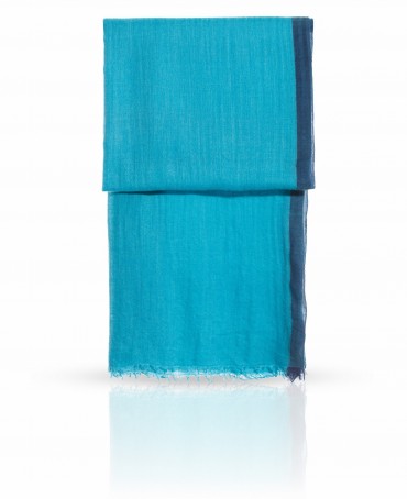 Палантин Унисекс CW-CASHWOOL/BLUE